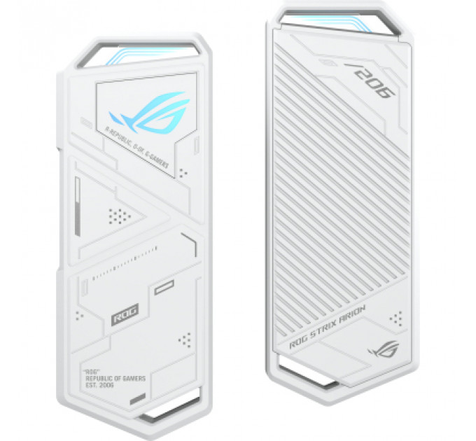 Кишеня зовнішня ASUS SSD ROG STRIX ARION ESD-S1C/WHT/G/AS PCIe NVMe M.2 2230/2242/2260/2280 USB-C 3.2 Gen 2x1 (90DD02H1-B09000)
