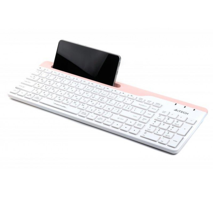 Клавіатура бездротова A4Tech Fstyler FBK25 White 