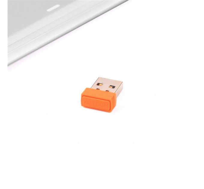 Клавіатура бездротова A4Tech Fstyler FBK25 White 