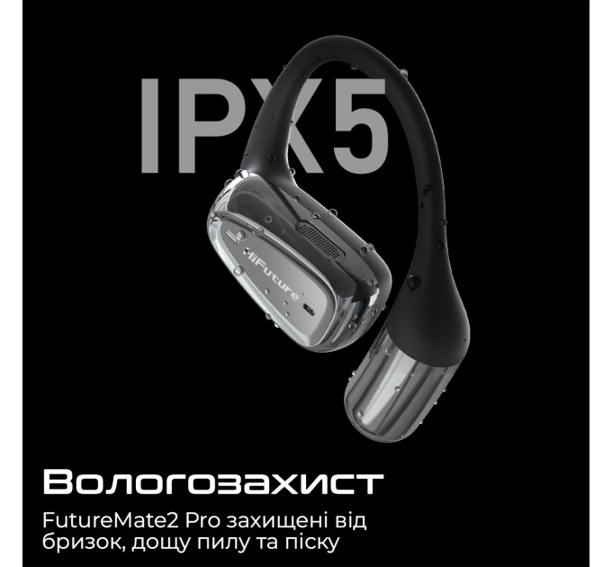 Bluetooth-гарнітура HiFuture FutureMate2 Pro Black