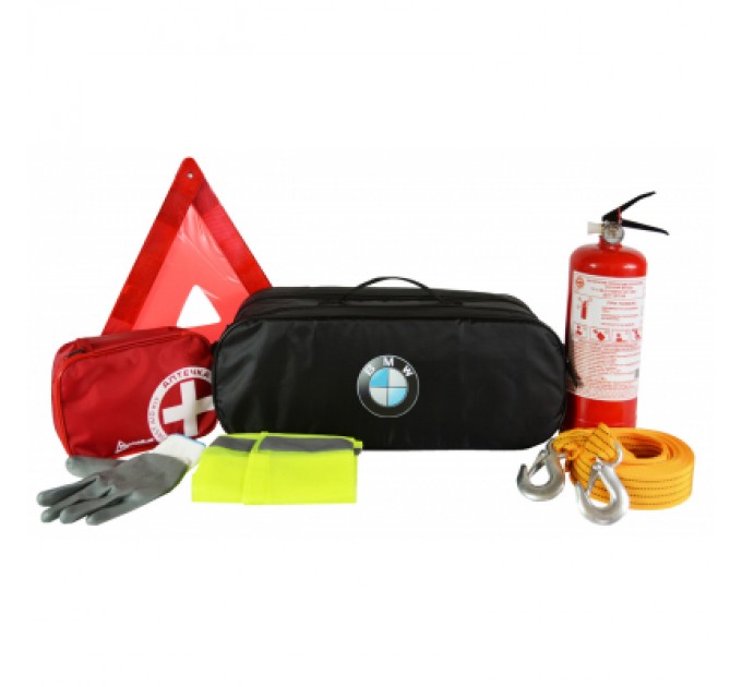 Poputchik Набір техдопомоги Poputchik BMW легковий чорний (01-122-Л)