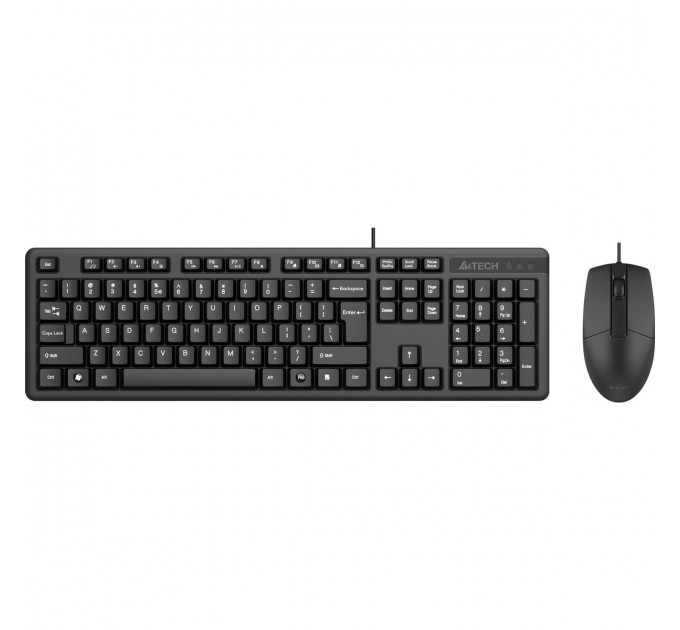 Комплект (клавіатура, миша) A4-Tech KK-3330S Black