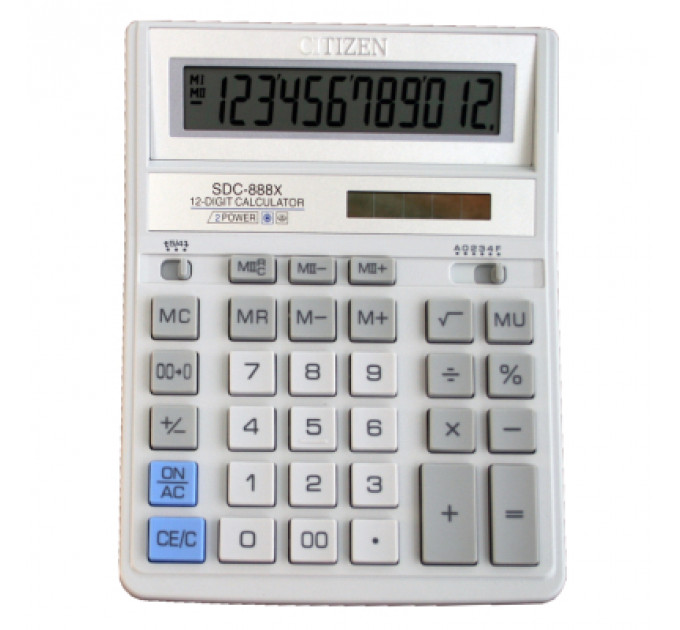 Калькулятор Citizen SDC-888XWH