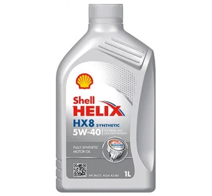 Shell Моторна олива Shell Helix HX8 5W40 1л (2326)