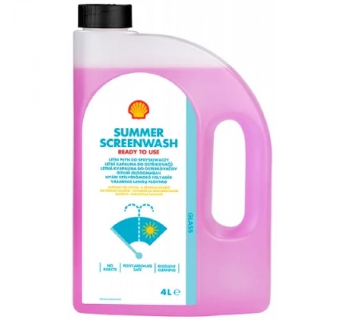 Shell Омивач автомобільний Shell літній 4л (2251)