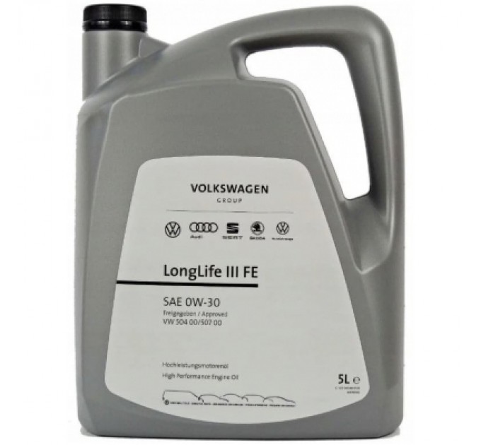 VAG Моторна олива VAG VW LongLife III FE 0W-30, 5л (73035)