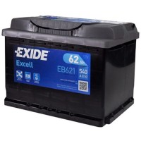 Акумулятор автомобільний EXIDE EXCELL 62A (EB621)