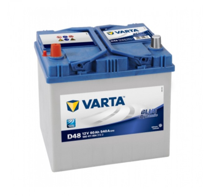 Varta Акумулятор автомобільний Varta Blue Dynamic 60Аh без нижн. бурта (560411054)