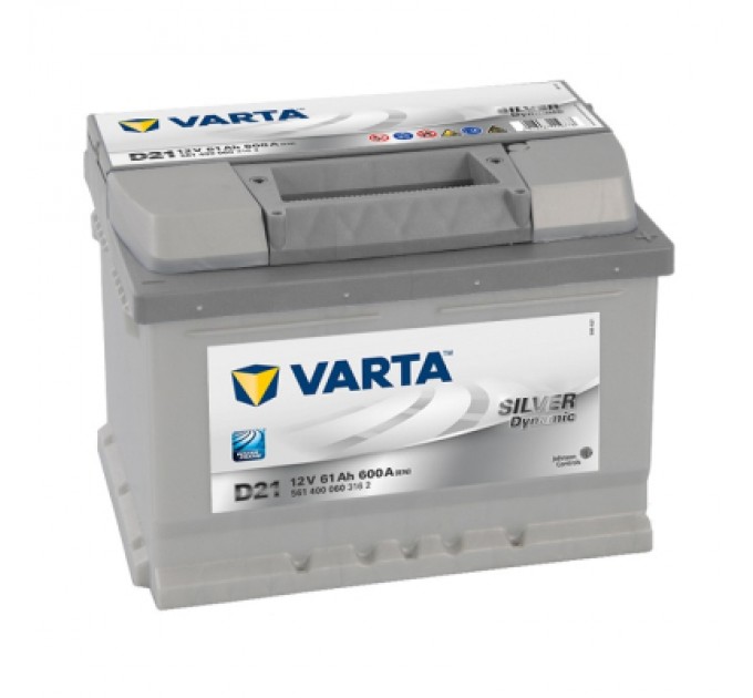 Varta Акумулятор автомобільний Varta Silver Dynamic 61Аh (561400060)