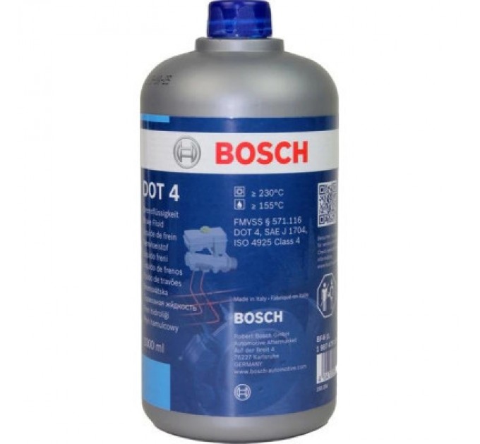 Bosch Гальмівна рідина Bosch DOT 4 1л (1 987 479 107)