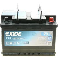 Акумулятор автомобільний EXIDE 70A (EL700)