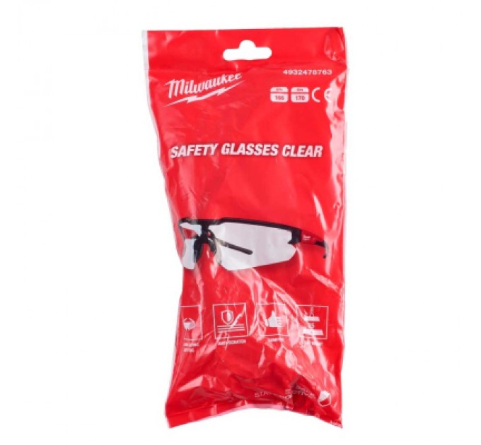 Milwaukee Захисні окуляри Milwaukee поліпшені, прозорі (4932478763)