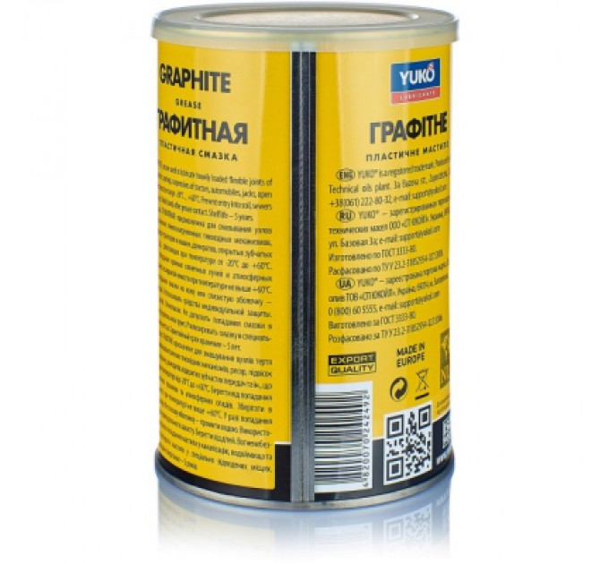 Yuko Мастило автомобільне Yuko графітне 1л (4820070242492)
