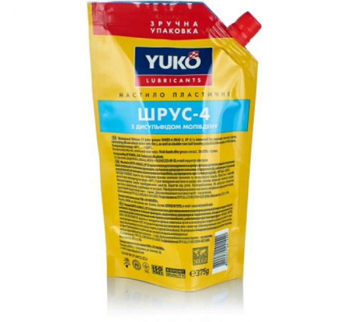 Yuko Мастило автомобільне Yuko ШРУС-4 NLGI 2, EP 2 375г (4820070241440)