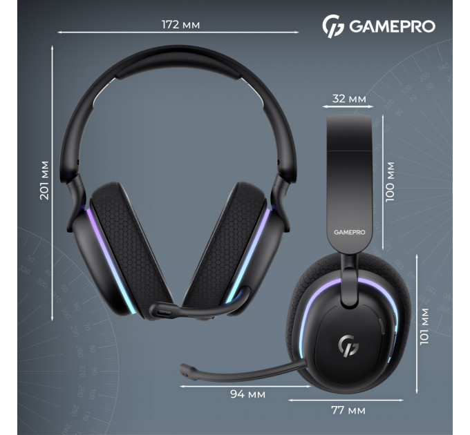 Гарнітура GamePro Asgard Bragi Black (HSW250B)