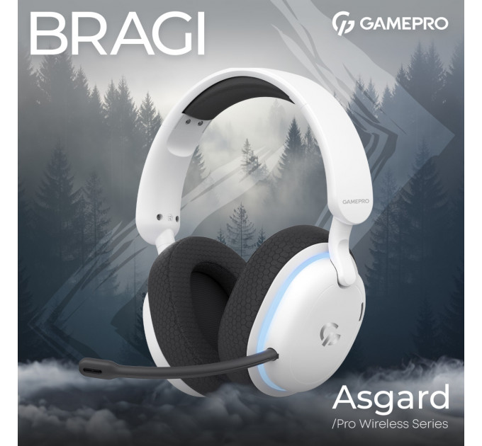 Гарнітура GamePro Asgard Bragi White (HSW250W)
