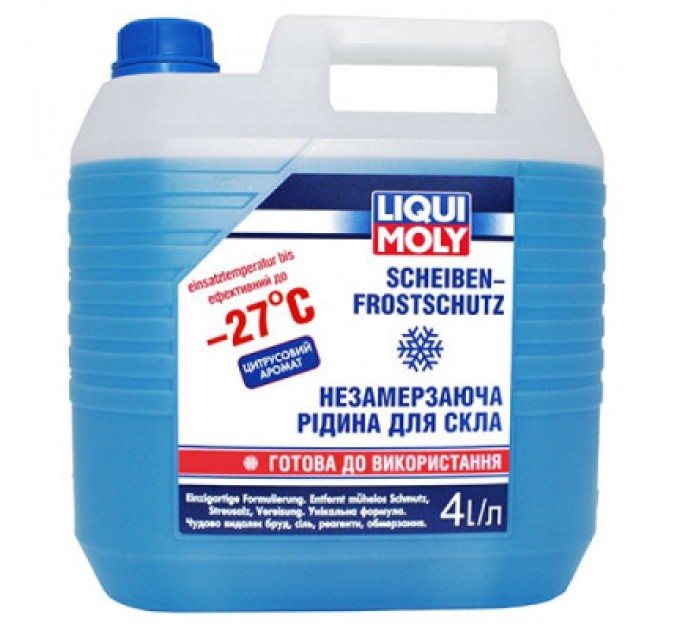 Liqui Moly Омивач автомобільний Liqui Moly Scheiben Frostschutz -27С  4л. (8806)