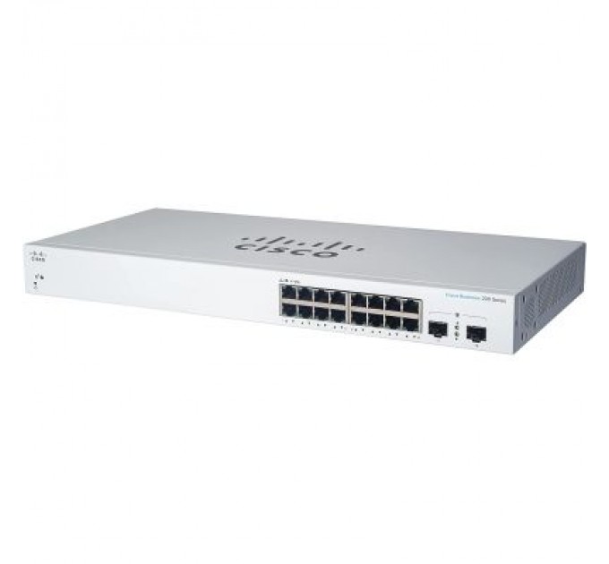 Cisco Комутатор мережевий Cisco CBS220-16T-2G-EU