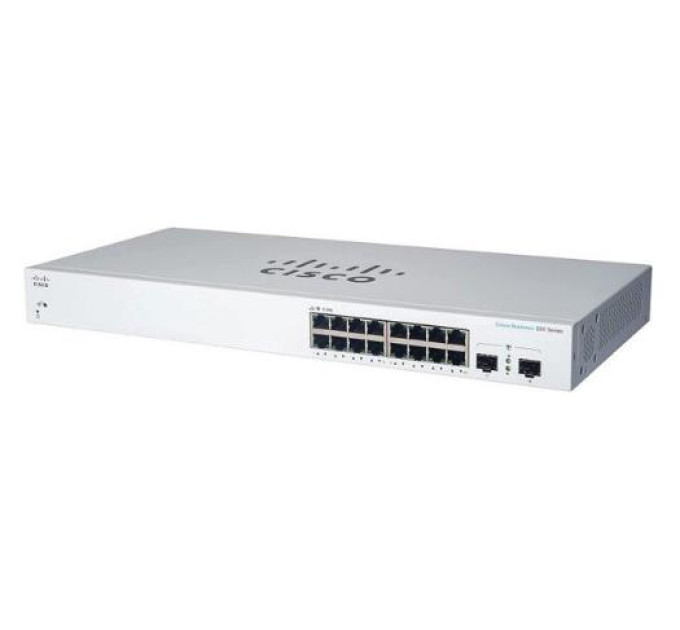 Cisco Комутатор мережевий Cisco CBS220-16T-2G-EU