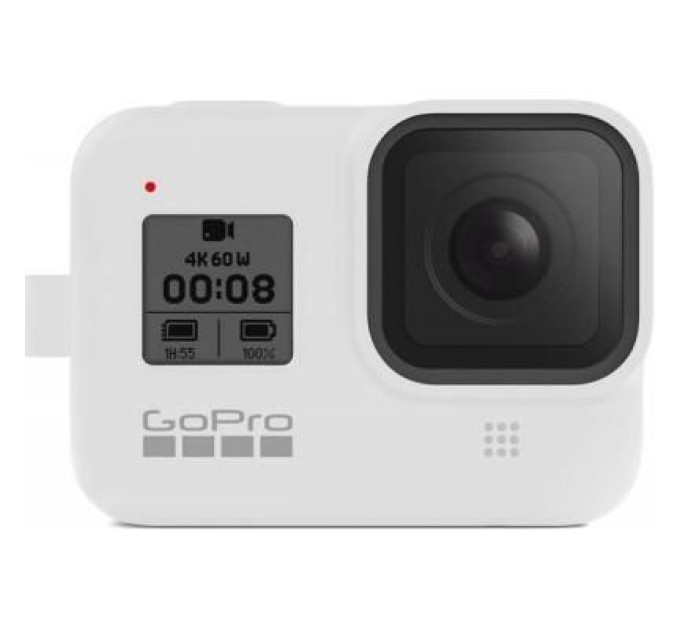 GoPro Аксесуар до екшн-камер GoPro Sleeve&Lanyard White для HERO8 (AJSST-002)