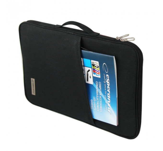 Чохол до ноутбука Esperanza 15.6" PRATO, black (ET194)