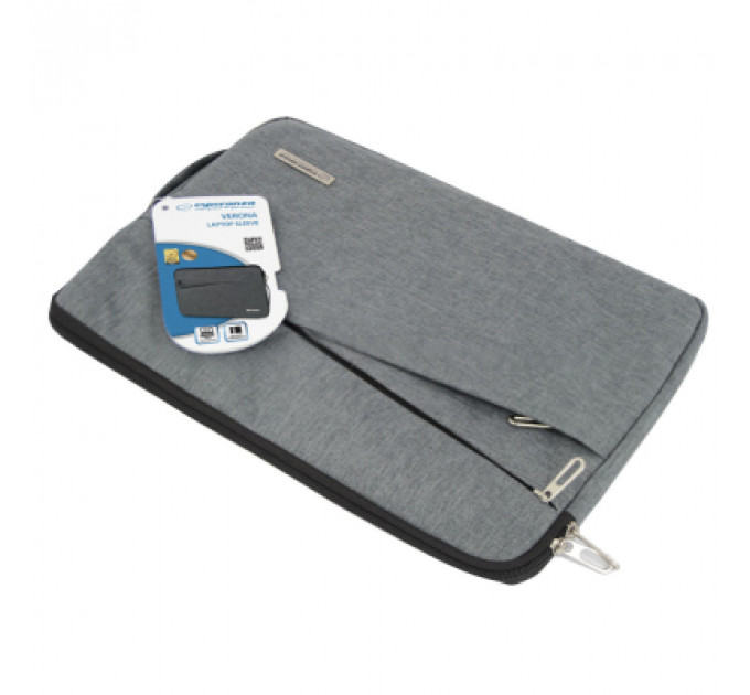Чохол до ноутбука Esperanza 15.6" VERONA, gray (ET193)