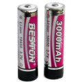 Beston Акумулятор 18650 (168A) 3000 mAh *2 з захистом Beston (AAB1848)