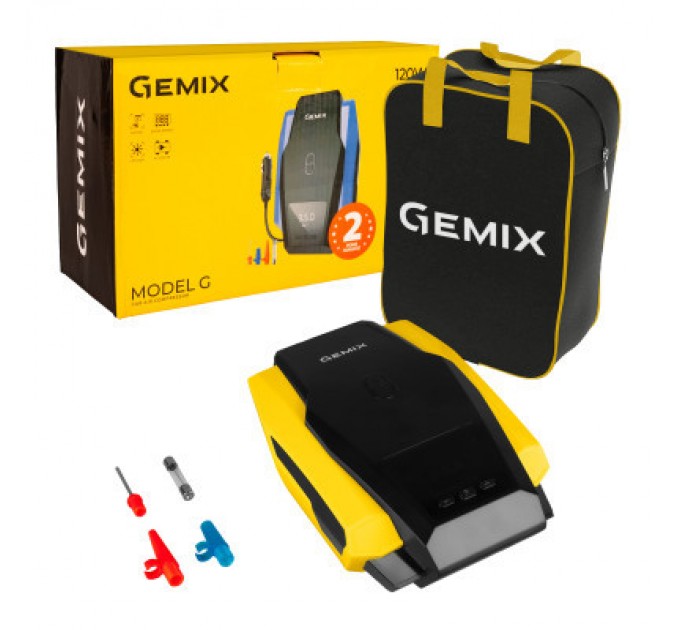 Gemix Автомобільний компресор Gemix Model G black/yellow (10700093)