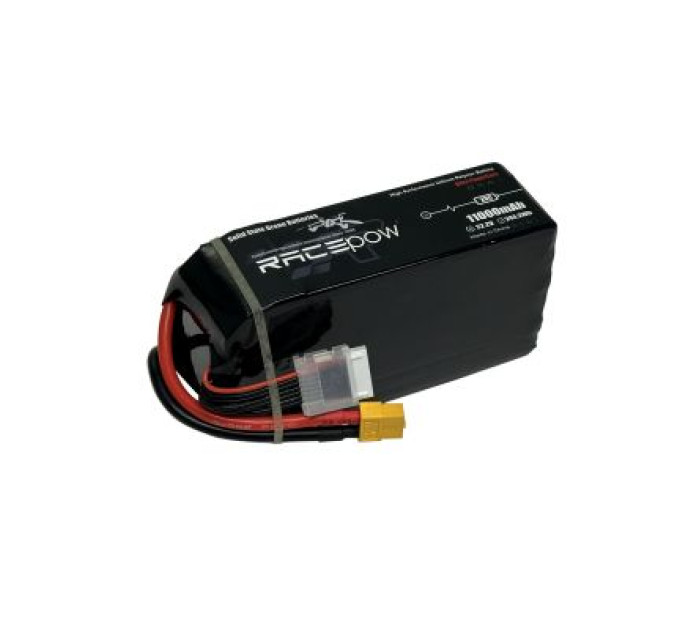 RacePow Акумулятор для дрона RacePow Solid state Lipo 6s 11000mAh 20C XT60 (11000mAh-6s-20C)
