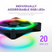 Кулер до корпусу NZXT F140RGB Duo (RF-D14DF-B1)