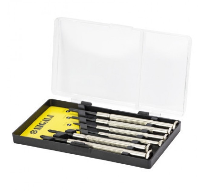 Набір викруток Sigma для точних робіт 6шт CrV (кейс) (4003051)