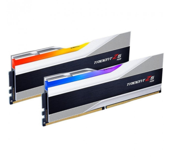 Модуль пам'яті для комп'ютера DDR5 32GB (2x16GB) 6000 MHz Trident Z5 RGB White G.Skill (F5-6000J3238F16GX2-TZ5RW)