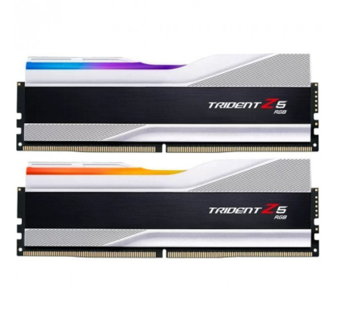 Модуль пам'яті для комп'ютера DDR5 32GB (2x16GB) 6000 MHz Trident Z5 RGB White G.Skill (F5-6000J3238F16GX2-TZ5RW)