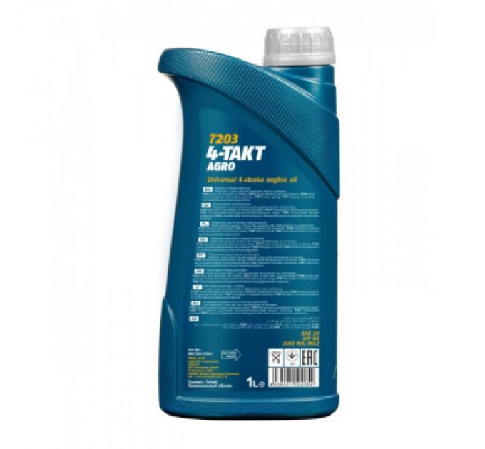 Mannol Моторна олива Mannol 4-TAKT AGRO 1л SAE 30 (MN7203-1)