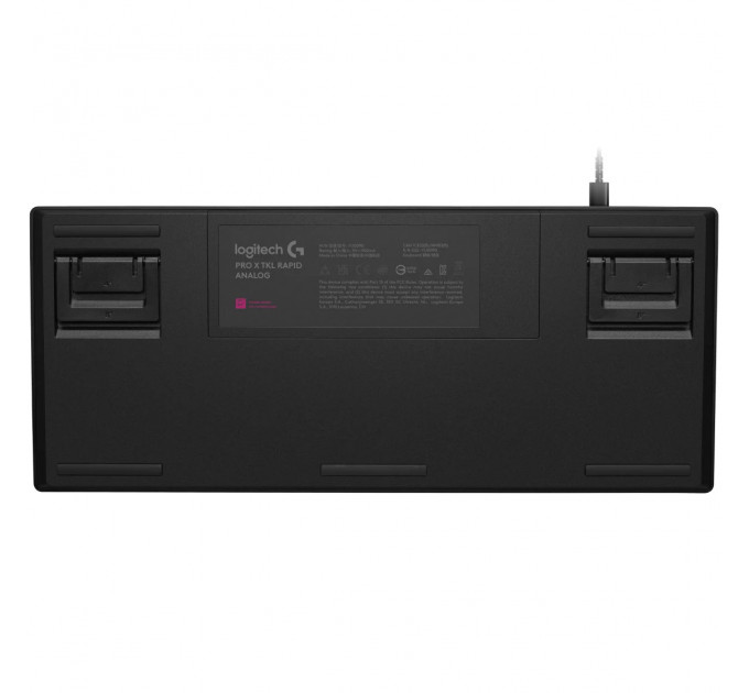 Клавiатура Logitech G PRO X TKL Rapid Black (920-013233)