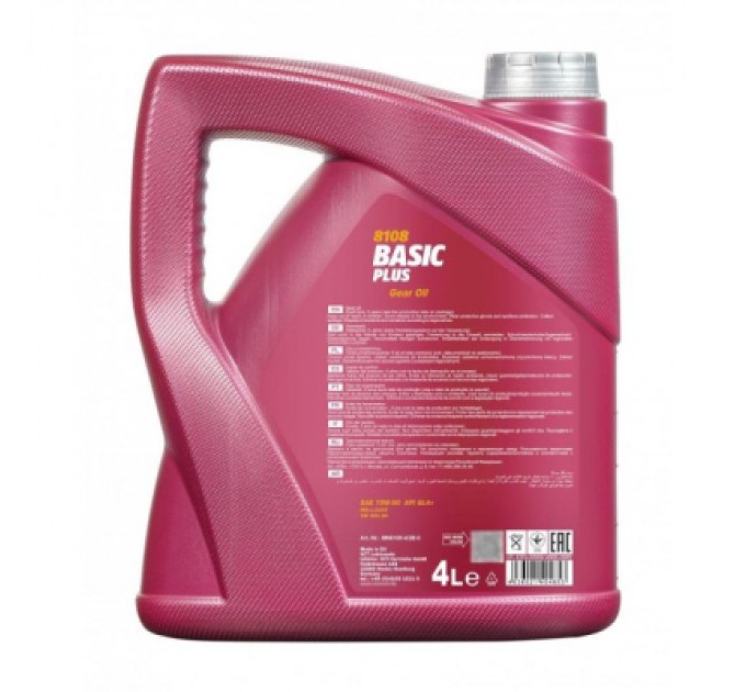 Mannol Трансмісійна олива Mannol BASIC PLUS GETRIEBEOEL 4л 75W-90 (MN8108-4)