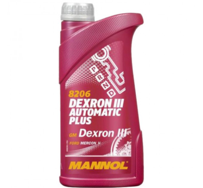 Трансмісійна олива Mannol DEXRON III AUTOMATIC PLUS 1л (MN8206-1)