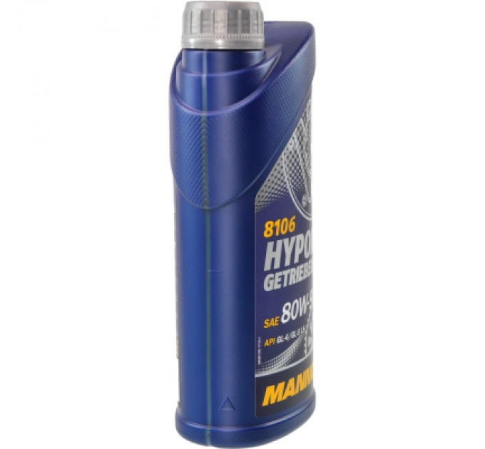 Трансмісійна олива Mannol HYPOID GETRIEBEOEL 1л 80W-90 (MN8106-1)