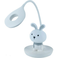 Настільна лампа Kite Bunny LED з акумулятором, біла (K24-492-1-1)