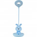 Настільна лампа Kite Bunny LED з акумулятором, блакитна (K24-492-1-3)