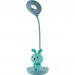 Настільна лампа Kite Bunny LED з акумулятором, зелена (K24-492-1-4)