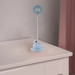 Настільна лампа Kite Cloudy Bear LED з акумулятором, біла (K24-493-2-1)