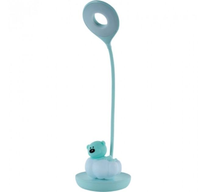 Настільна лампа Kite Cloudy Bear LED з акумулятором, зелена (K24-493-2-4)