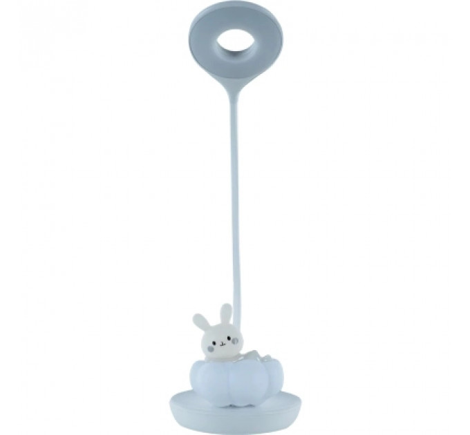 Настільна лампа Kite Cloudy Bunny LED з акумулятором , біла (K24-493-1-1)