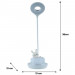 Настільна лампа Kite Cloudy Bunny LED з акумулятором , біла (K24-493-1-1)