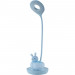 Настільна лампа Kite Cloudy Bunny LED з акумулятором, блакитна (K24-493-1-3)