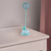 Настільна лампа Kite Cloudy Bunny LED з акумулятором, зелена (K24-493-1-4)