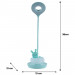 Настільна лампа Kite Cloudy Bunny LED з акумулятором, зелена (K24-493-1-4)