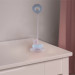 Настільна лампа Kite Cloudy Bunny LED з акумулятором , рожева (K24-493-1-2)