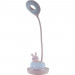 Настільна лампа Kite Cloudy Bunny LED з акумулятором , рожева (K24-493-1-2)